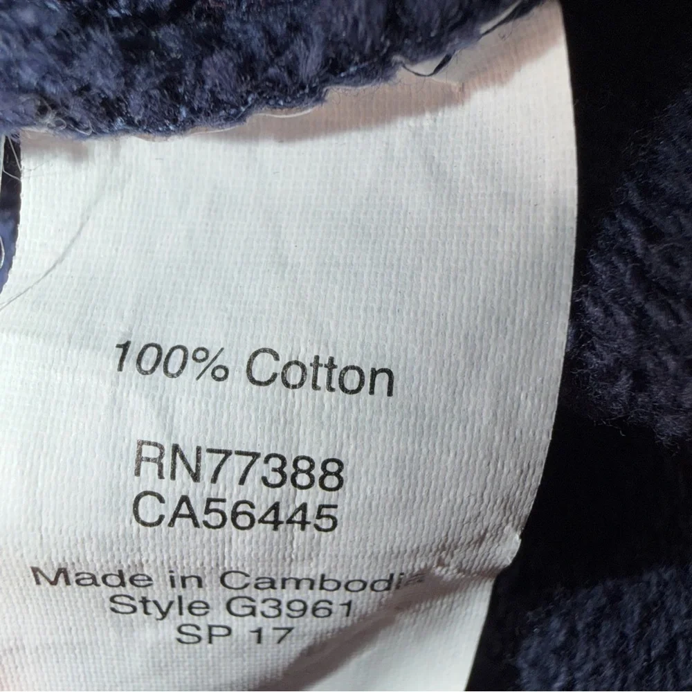 J. Crew Navy Anchor Sweater Size Small